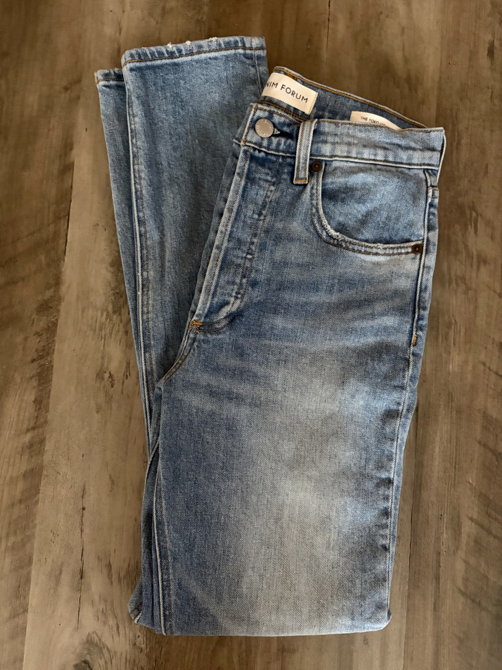 Denim Forum Yoko High Rise Slim Jeans - Picture 3 of 11